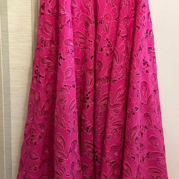 NWT-Beautiful Dress-SHOSHANNA MIDNIGHT Sleeveless Gown-Stunning Fuchsia-Size12